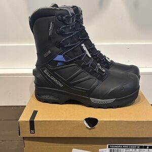 Salomon women’s Toundra Pro CSWP Black winter Boot phantom black 7.5 only left
